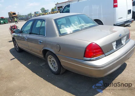 2002 Ford Crown Victoria Lx from USA, damaged, VIN 2FAFP74W62X100417